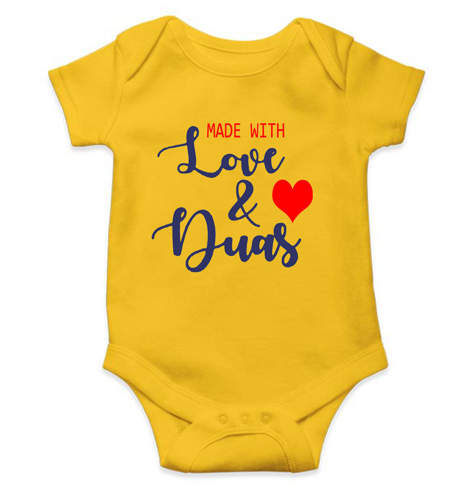 Love And Duas Eid Rompers for Baby Boy- FunkyTeesClub
