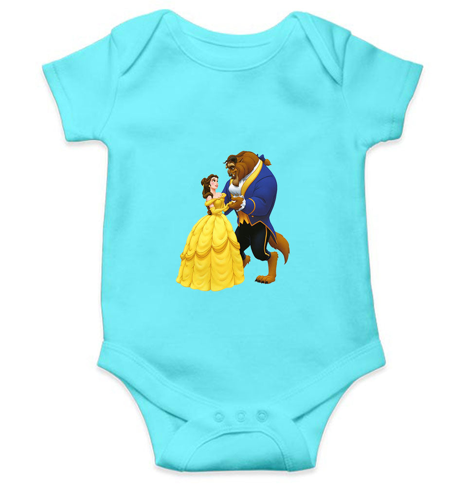 Cute Princess Cartoon Rompers for Baby Girl- FunkyTeesClub
