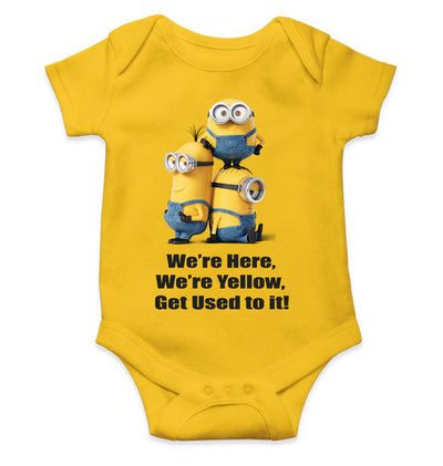 Cartoon Quotes Rompers for Baby Girl- FunkyTeesClub