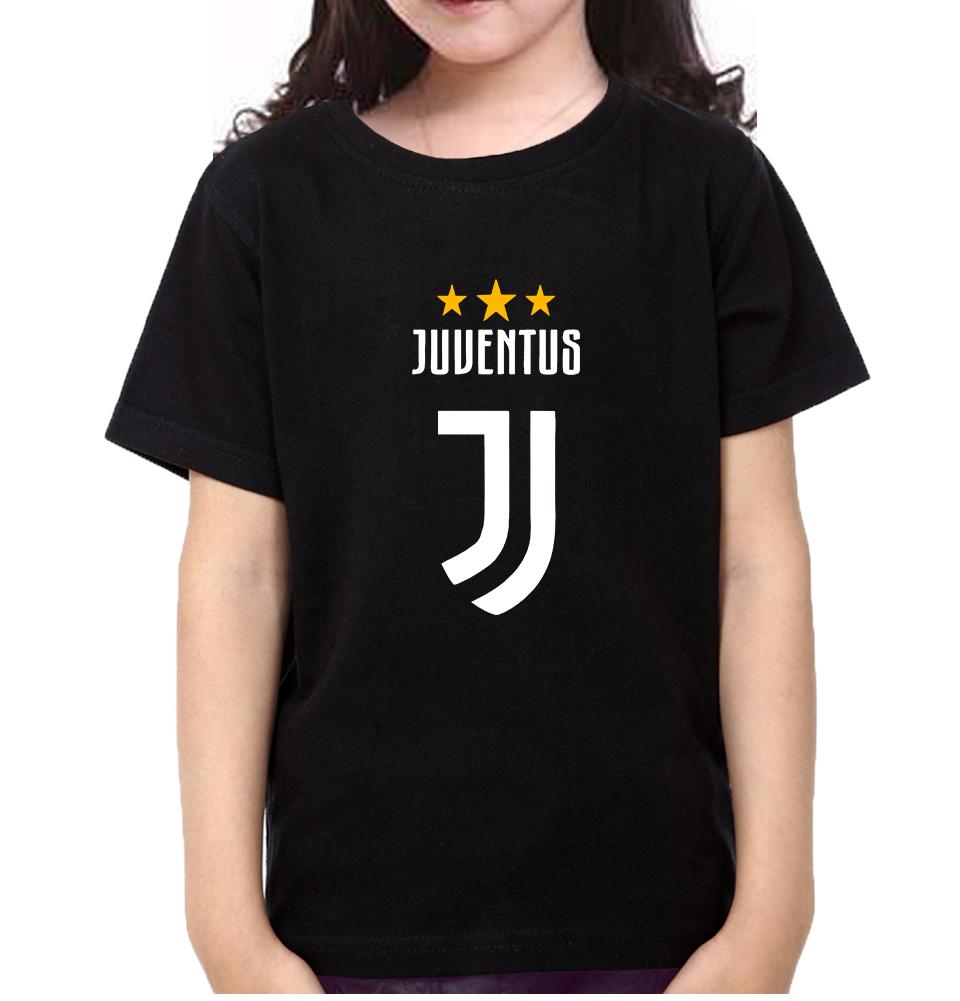 Juventus Half Sleeves T-Shirt For Girls -FunkyTeesClub