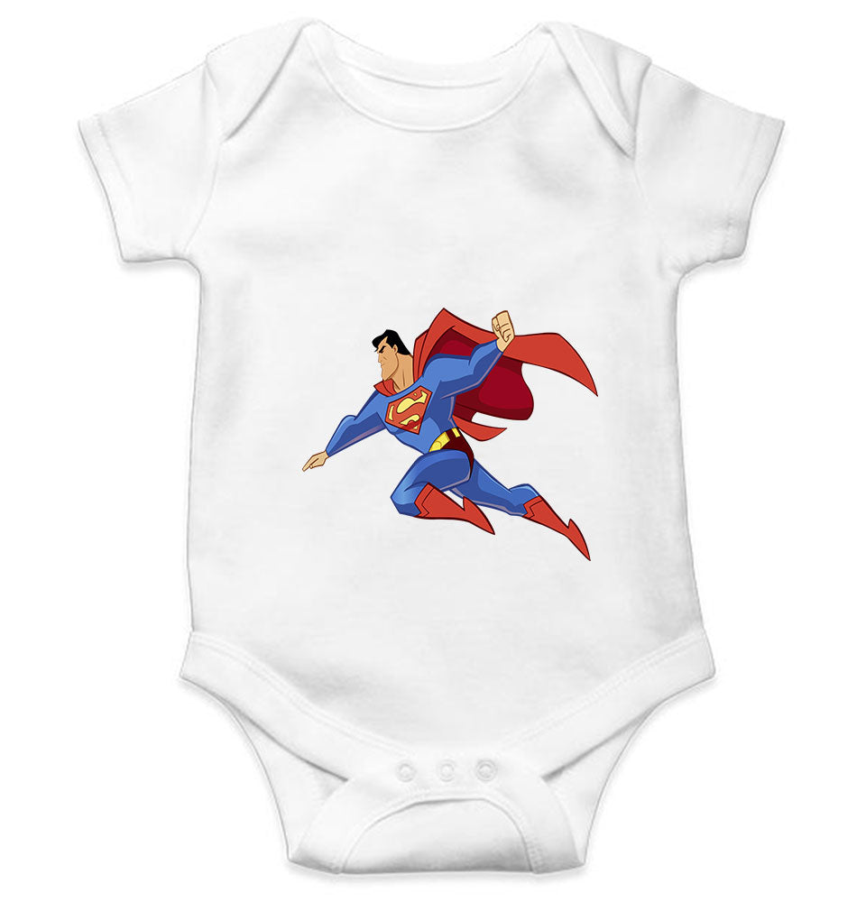 Superhero Cartoon Rompers for Baby Girl- FunkyTeesClub
