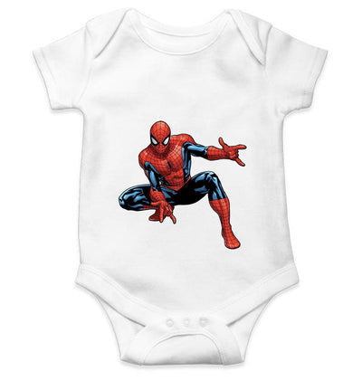Superhero Cartoon Rompers for Baby Girl- FunkyTeesClub