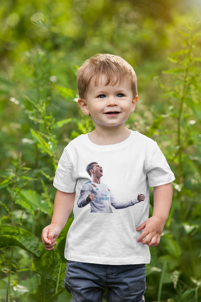 Ronaldo Half Sleeves T-Shirt for Boy-FunkyTeesClub