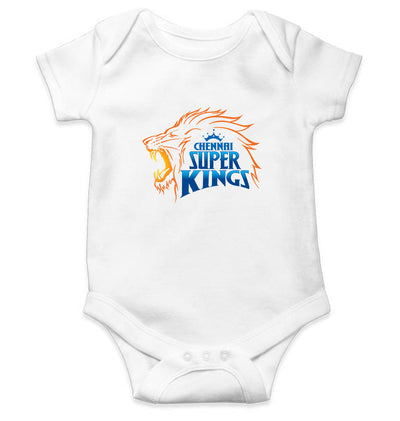 IPL CSK  Chennai SuperKings Rompers for Baby Girl- FunkyTeesClub