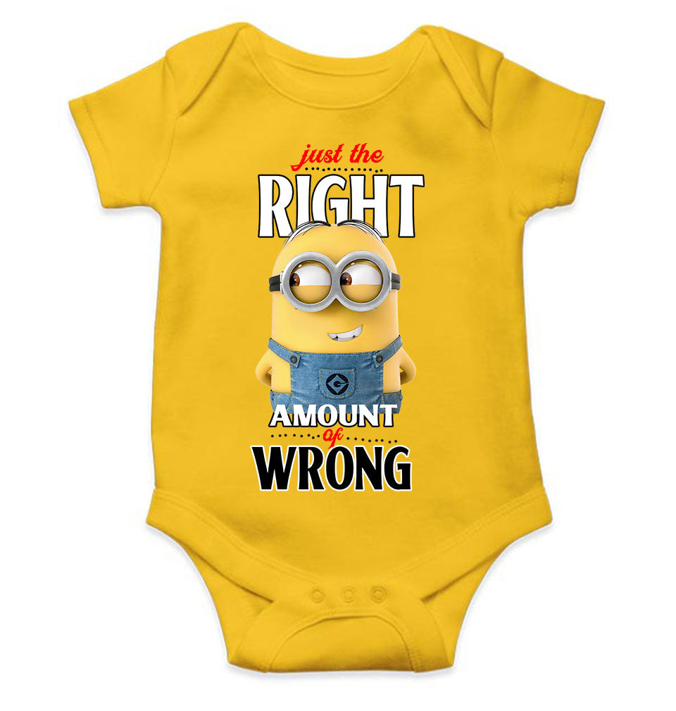 Cartoon Quotes Rompers for Baby Girl- FunkyTeesClub