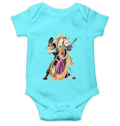 Cute Princess Cartoon Rompers for Baby Girl- FunkyTeesClub