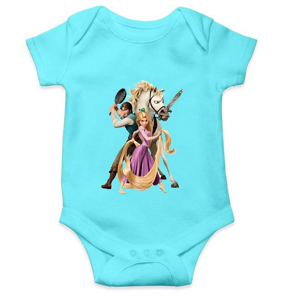 Cute Princess Cartoon Rompers for Baby Girl- FunkyTeesClub