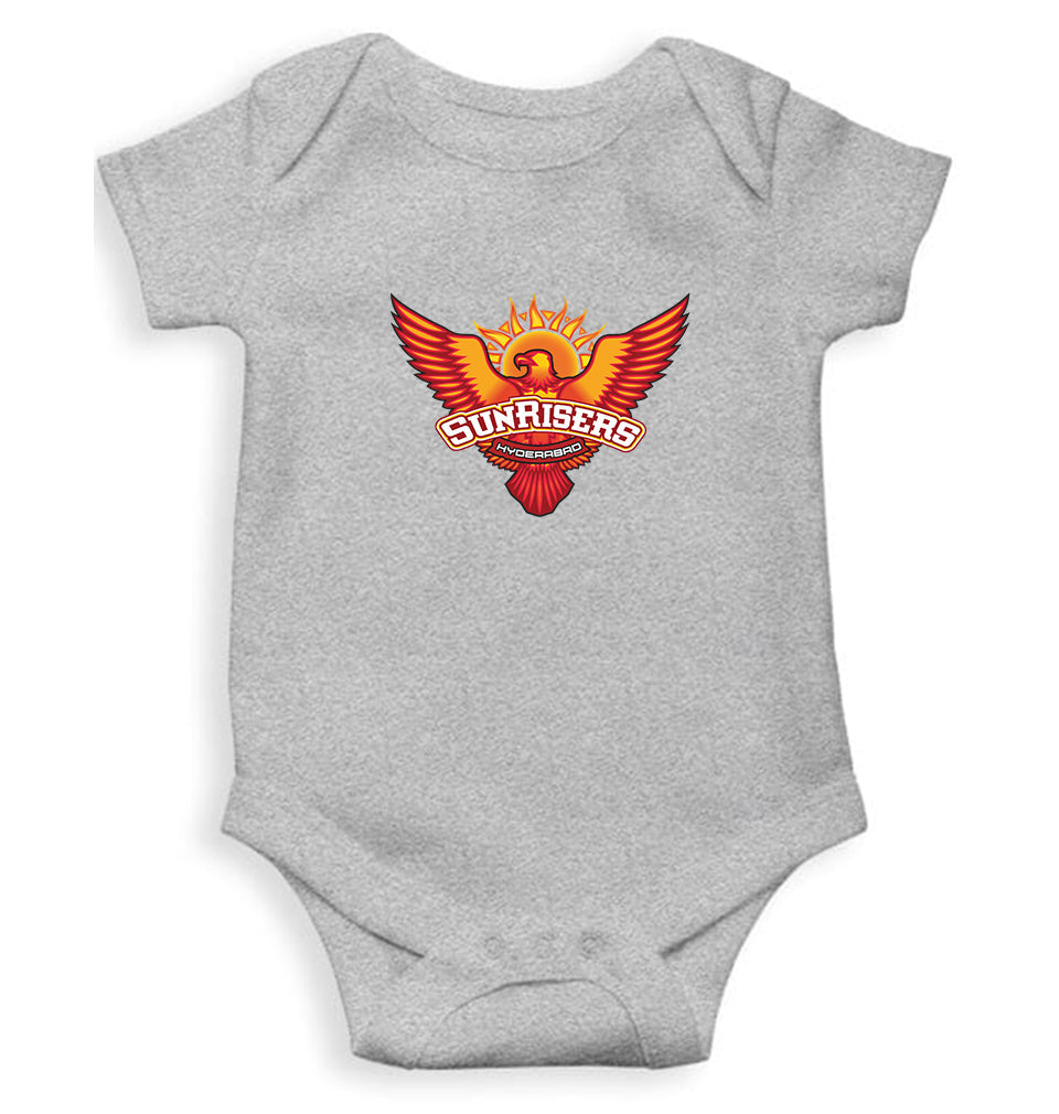 IPL Sunrises Hyderabad Rompers for Baby Girl- FunkyTeesClub