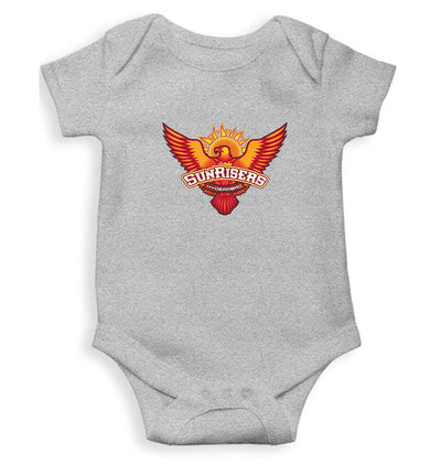 IPL Sunrises Hyderabad Rompers for Baby Girl- FunkyTeesClub