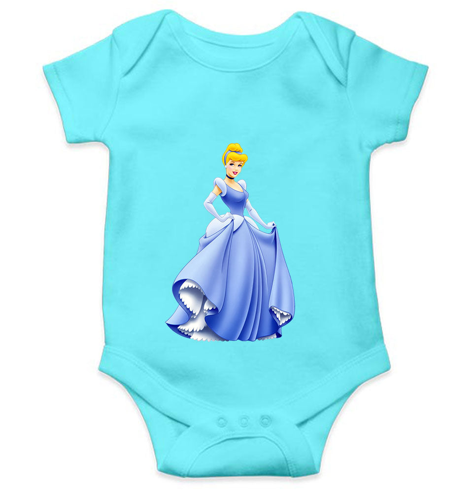 Cute Princess Cartoon Rompers for Baby Girl- FunkyTeesClub