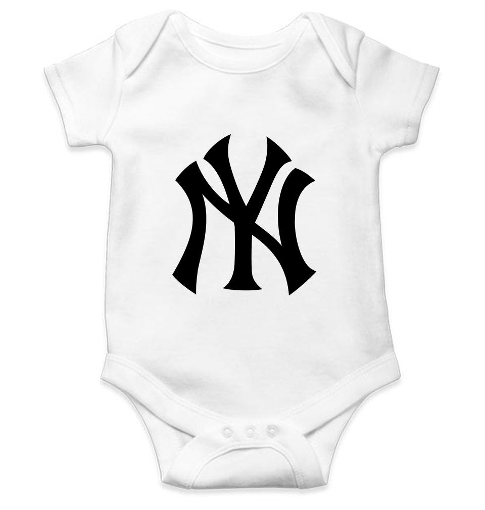New York Yankees Rompers for Baby Girl- FunkyTeesClub