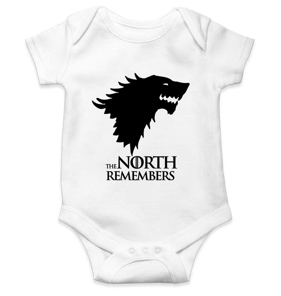 The North Remembers Web Series Rompers for Baby Boy- FunkyTeesClub