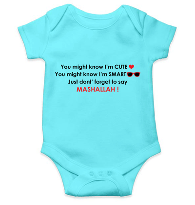 Mashallah Rompers for Baby Girl- FunkyTeesClub