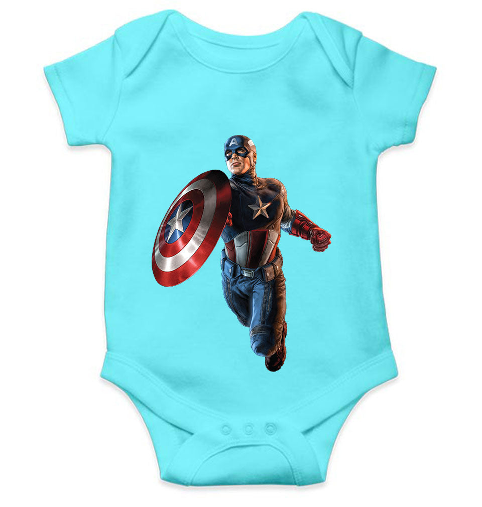 Superhero Cartoon Rompers for Baby Girl- FunkyTeesClub