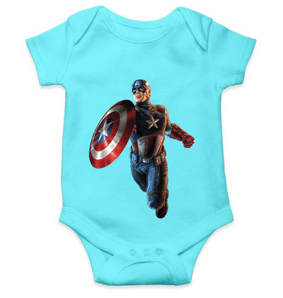 Superhero Cartoon Rompers for Baby Girl- FunkyTeesClub