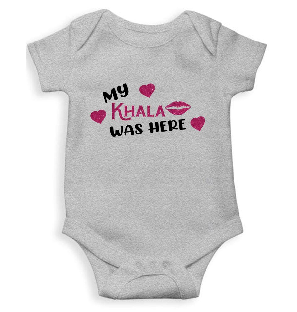 Khala Was Here Eid Rompers for Baby Girl- FunkyTeesClub