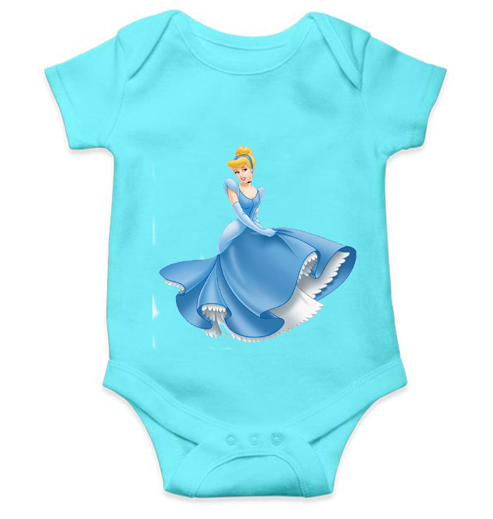 Princess Cartoon Rompers for Baby Girl- FunkyTeesClub