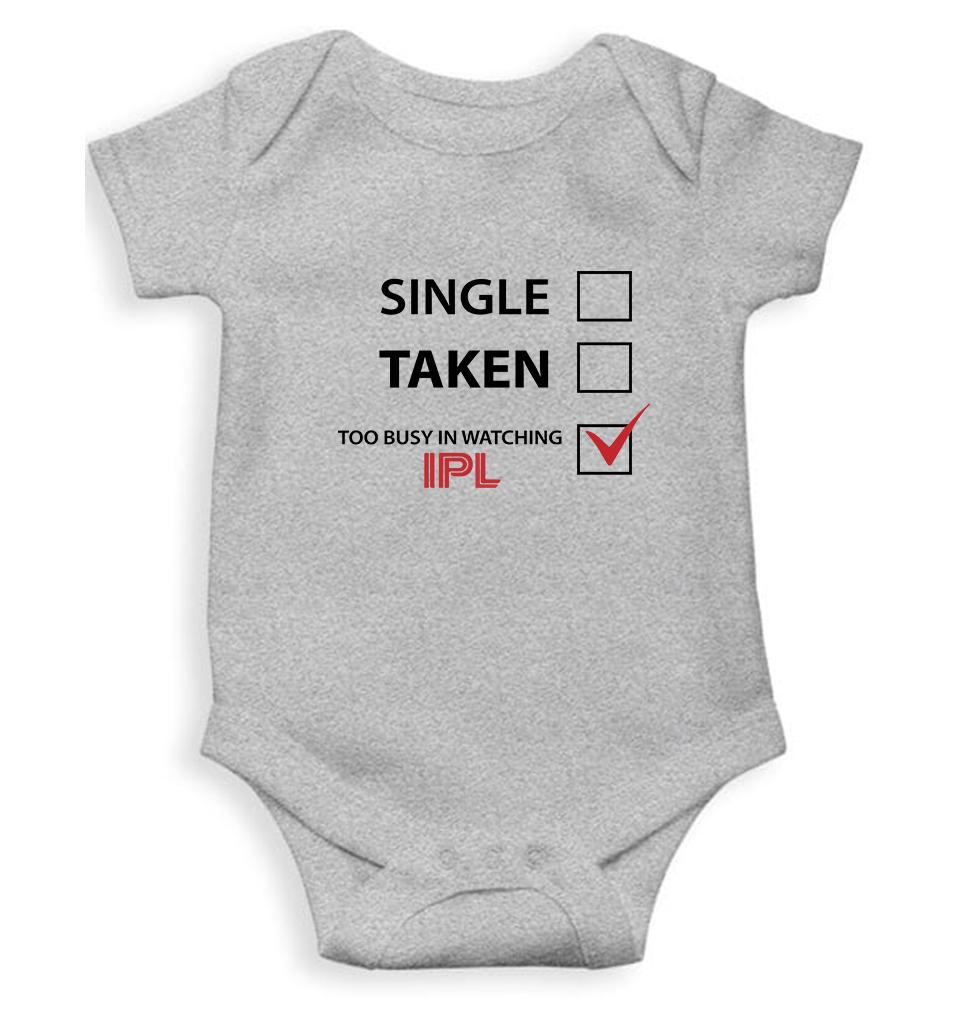 Too Busy In IPL Rompers for Baby Girl- FunkyTeesClub