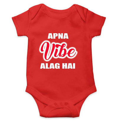 Apna Vibe Alag Hai Rompers for Baby Boy- FunkyTeesClub