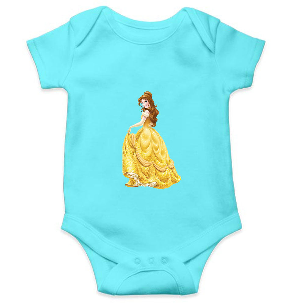 Cute Princess Cartoon Rompers for Baby Girl- FunkyTeesClub