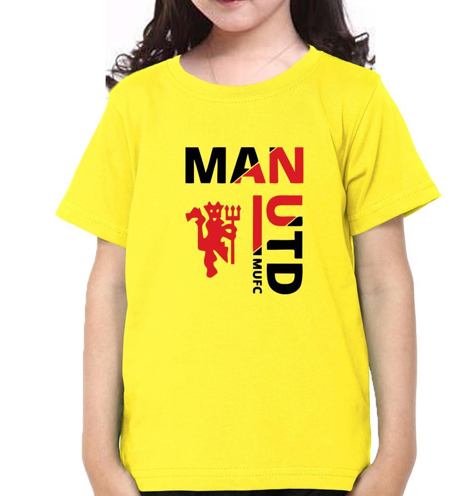 Manchester United Half Sleeves T-Shirt For Girls -FunkyTeesClub