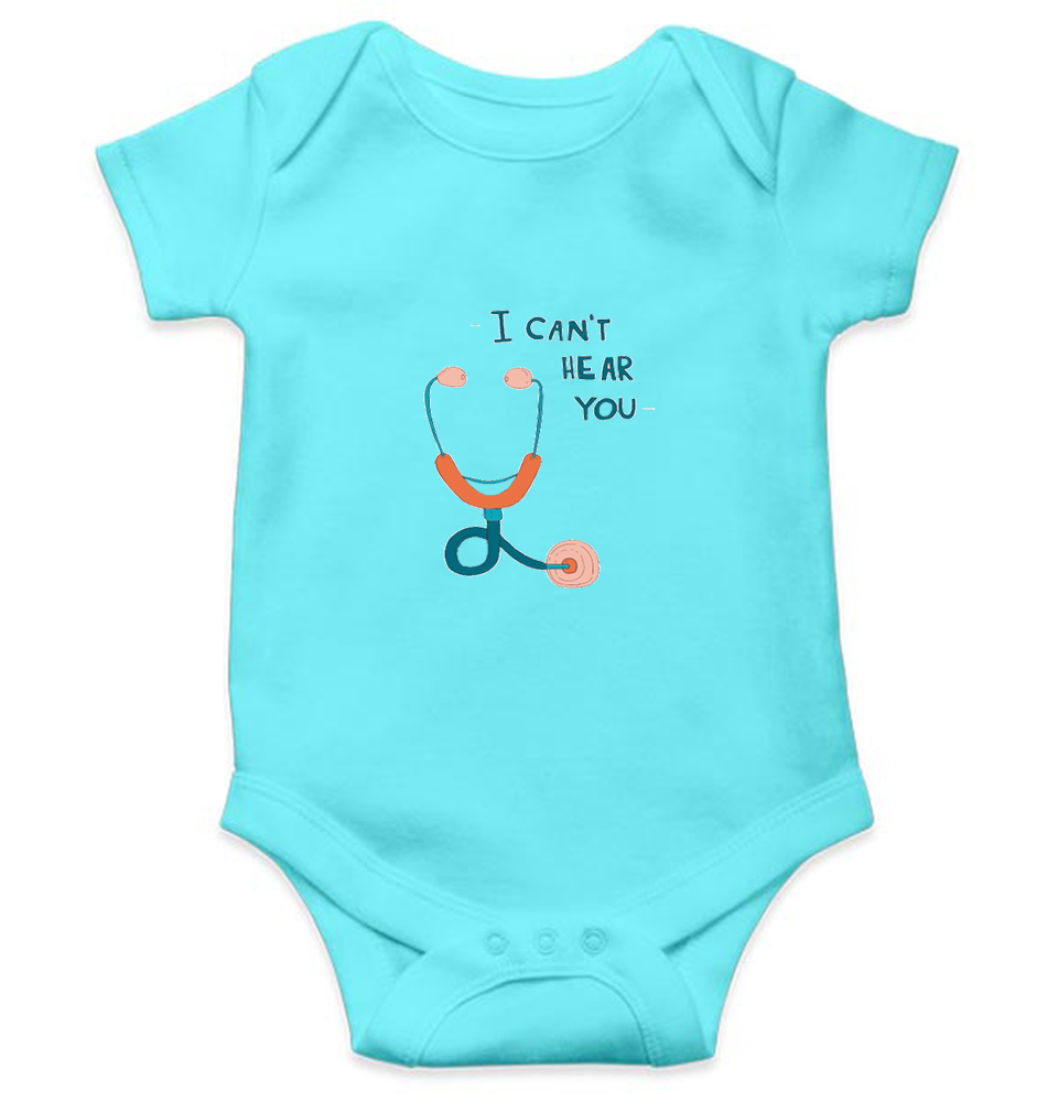 Future Doctor Rompers for Baby Girl- FunkyTeesClub