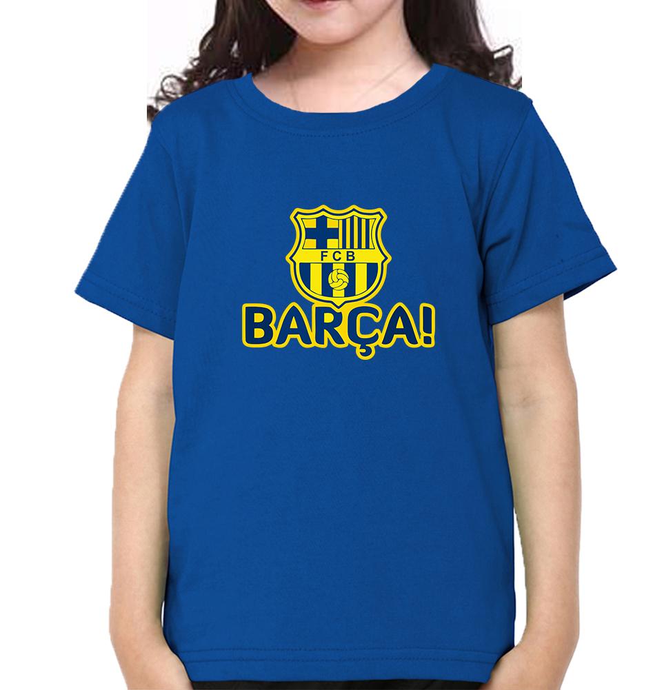 FCB Half Sleeves T-Shirt For Girls -FunkyTeesClub