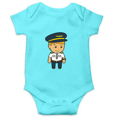 Future Pilot Rompers for Baby Girl- FunkyTeesClub