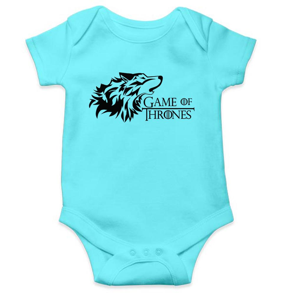 GOT Game Of Thrones Winter Coming Rompers for Baby Girl- FunkyTeesClub