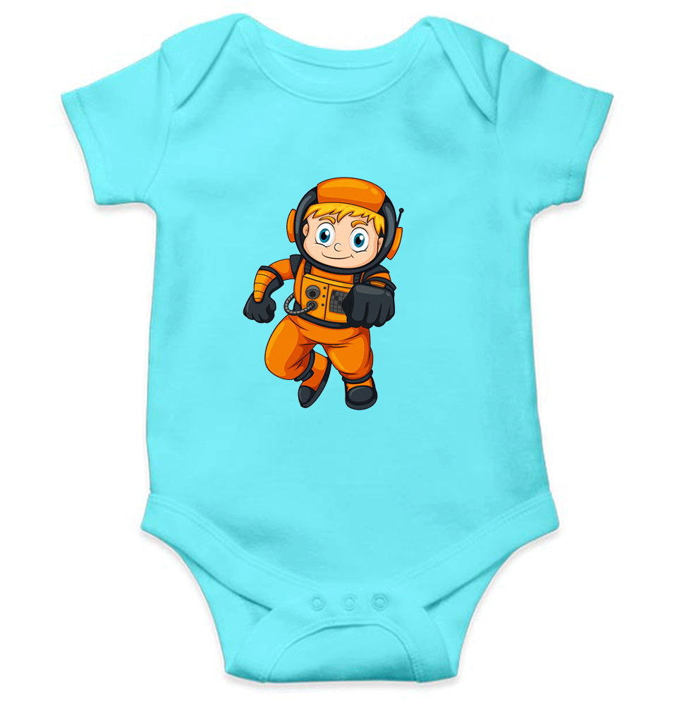 Future Astronaut Rompers for Baby Girl- FunkyTeesClub