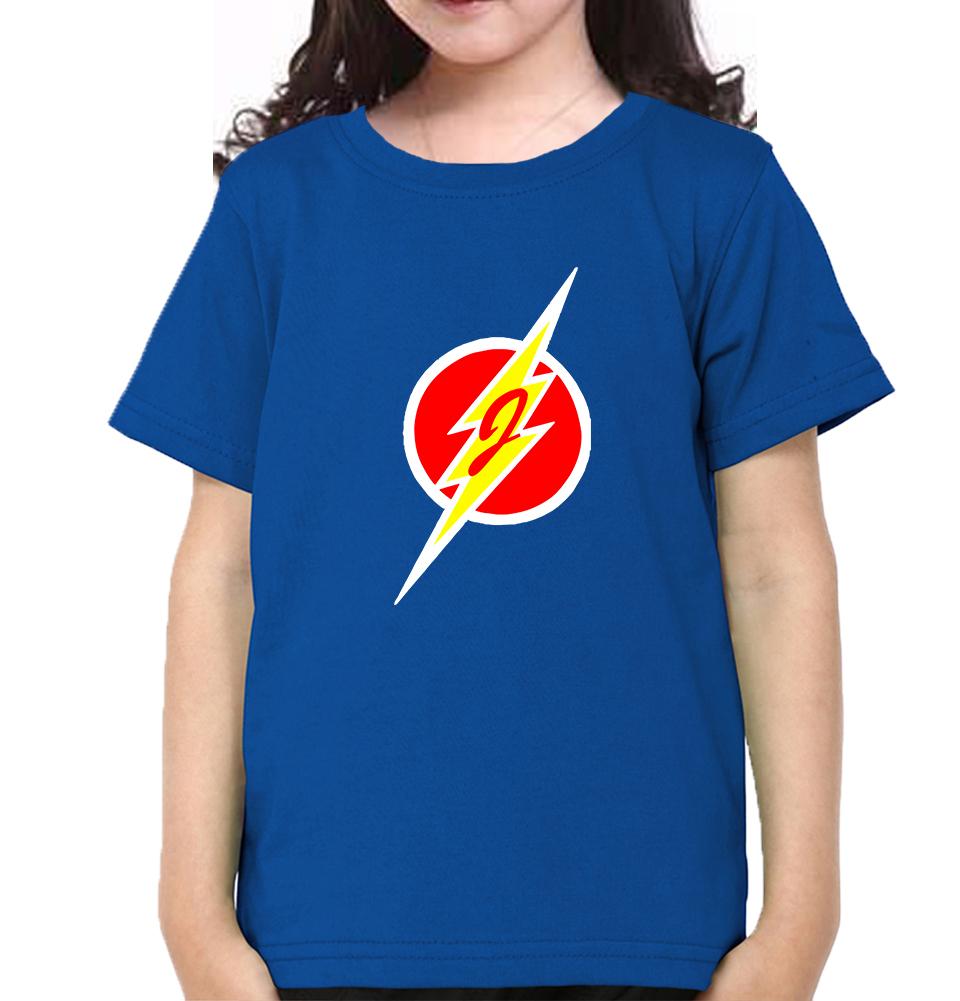 Junior Flash Half Sleeves T-Shirt For Girls -FunkyTeesClub