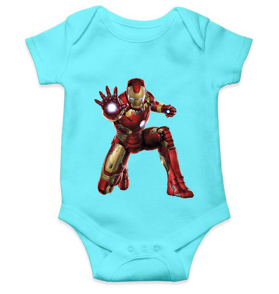 Superhero Cartoon Rompers for Baby Girl- FunkyTeesClub