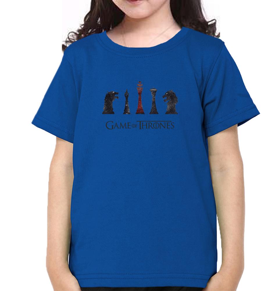 GOT Game of Thrones Half Sleeves T-Shirt For Girls -FunkyTeesClub