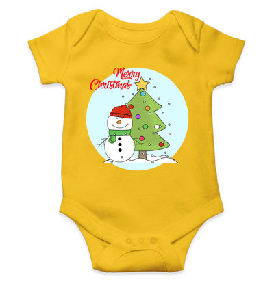 Merry Christmas Rompers for Baby Girl- FunkyTeesClub