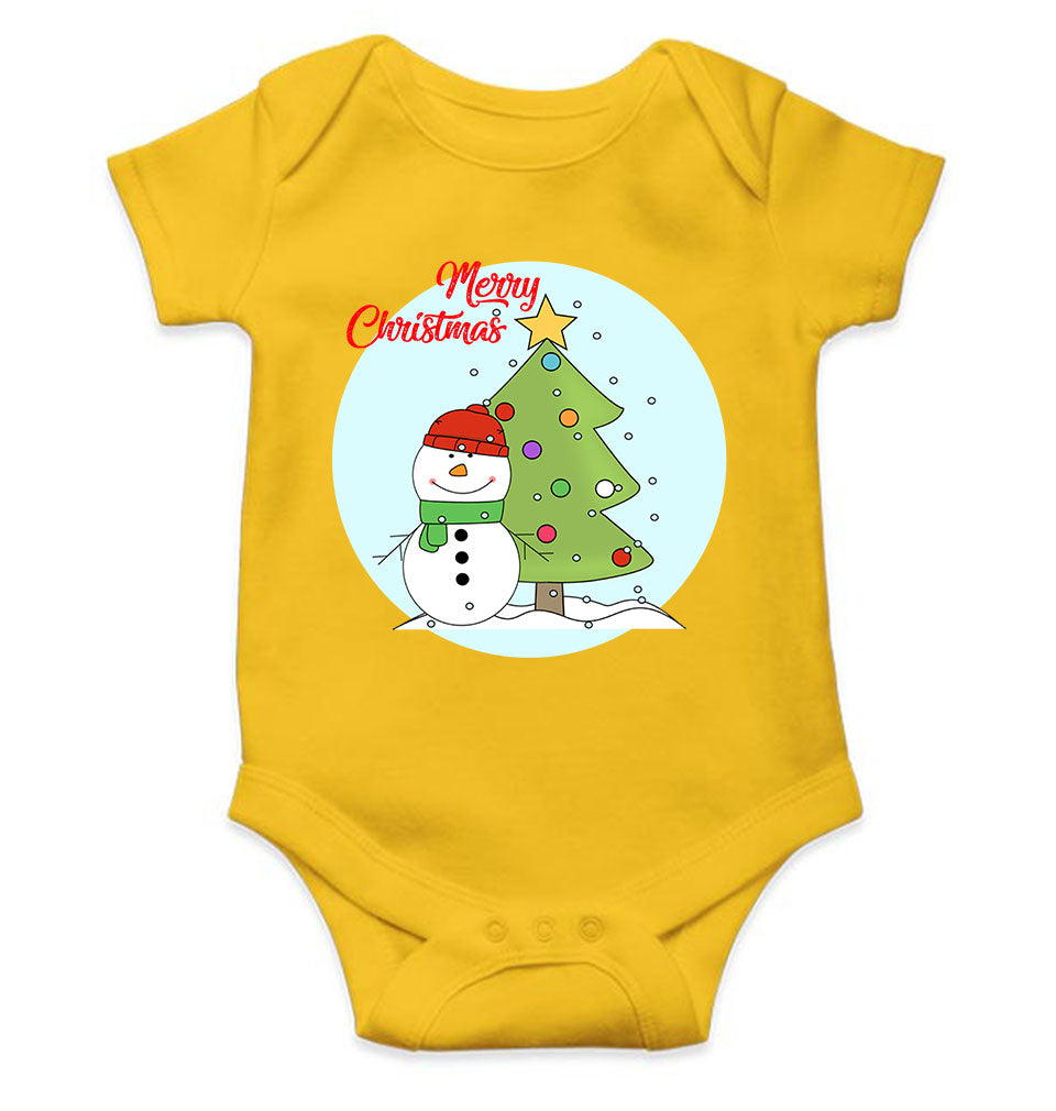 Merry Christmas Rompers for Baby Girl- FunkyTeesClub