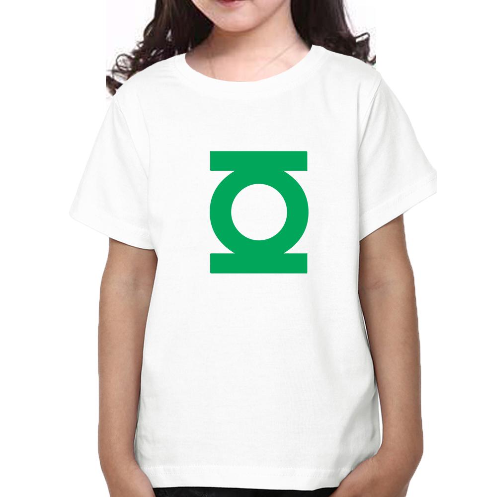 Green Lantern Half Sleeves T-Shirt For Girls -FunkyTeesClub