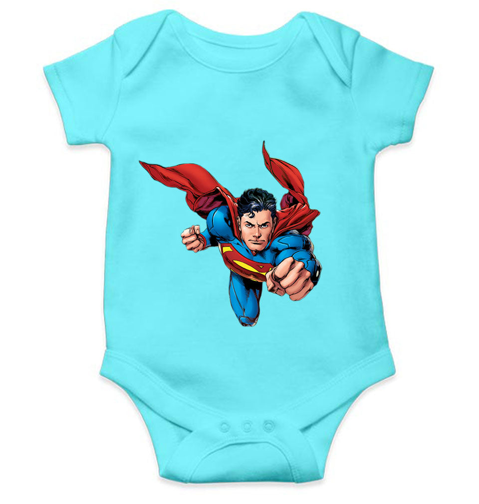 Superhero Cartoon Rompers for Baby Girl- FunkyTeesClub