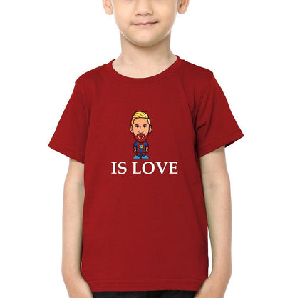 Messi Half Sleeves T-Shirt for Boy-FunkyTeesClub