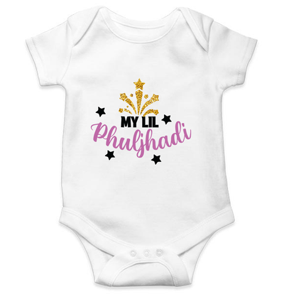 My Lil Phuljadi Rompers for Baby Boy- FunkyTeesClub
