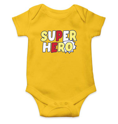Super Heros Rompers for Baby Girl- FunkyTeesClub