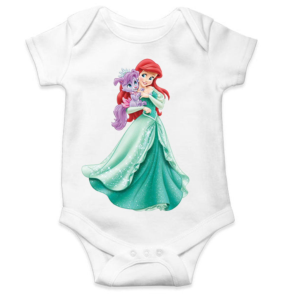Princess Cartoon Rompers for Baby Girl- FunkyTeesClub