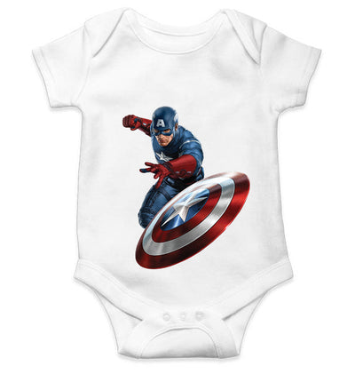 Superhero Cartoon  Rompers for Baby Girl- FunkyTeesClub