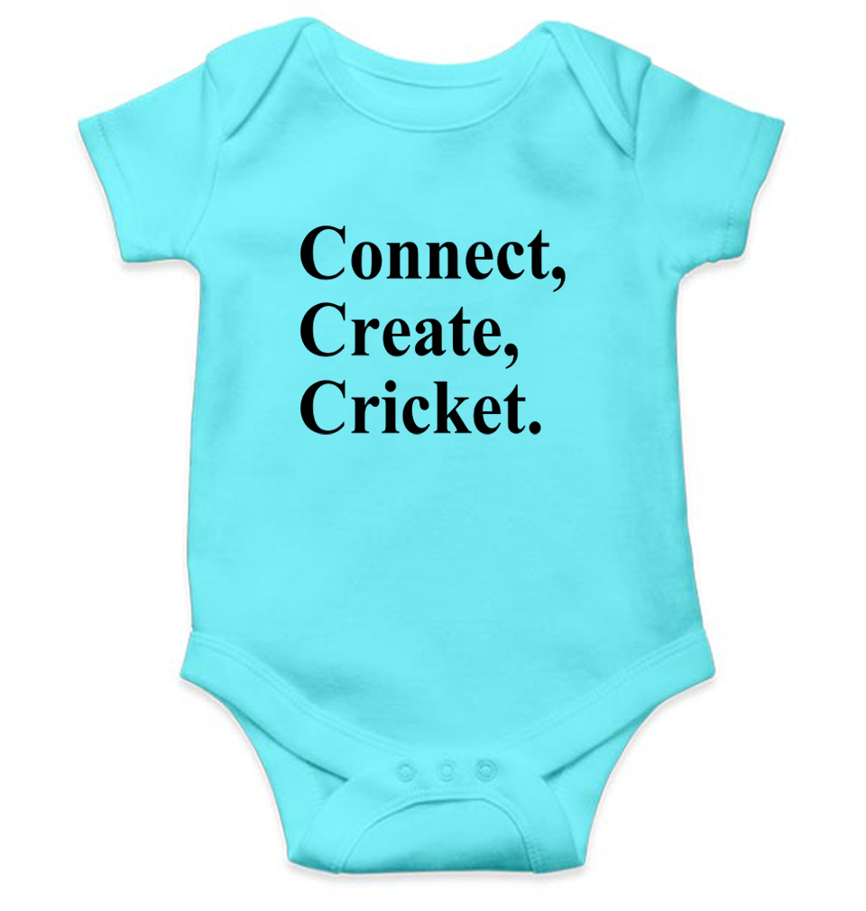 Connect Create Cricket World Cup Cricket Rompers for Baby Boy- FunkyTeesClub
