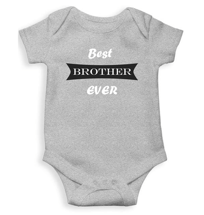 Best Brother Ever Rompers for Baby Girl - FunkyTeesClub