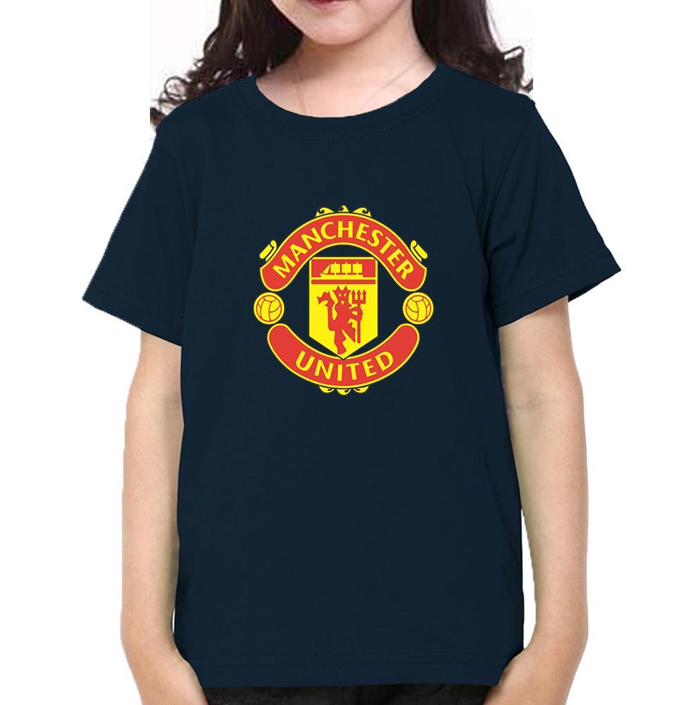 Manchester United Half Sleeves T-Shirt For Girls -FunkyTeesClub