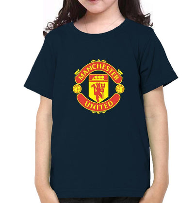 Manchester United Half Sleeves T-Shirt For Girls -FunkyTeesClub