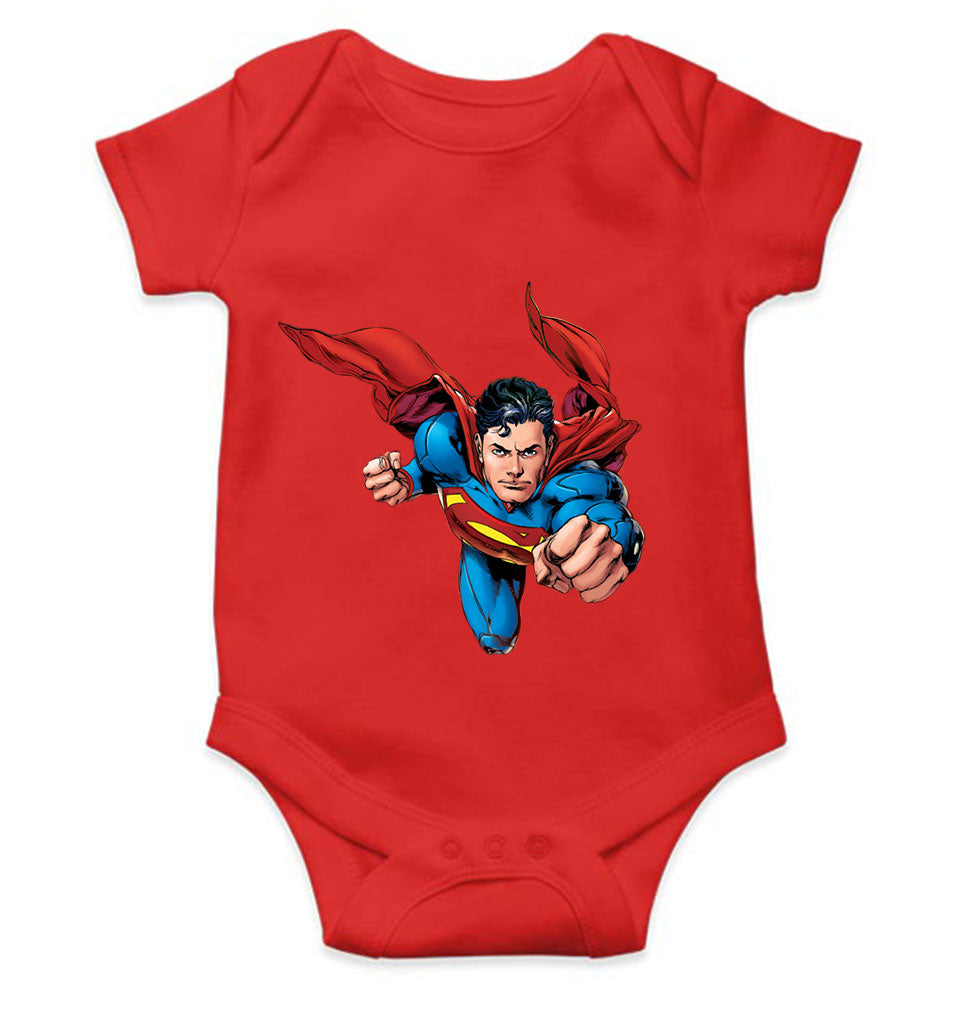 Superhero Cartoon Rompers for Baby Girl- FunkyTeesClub