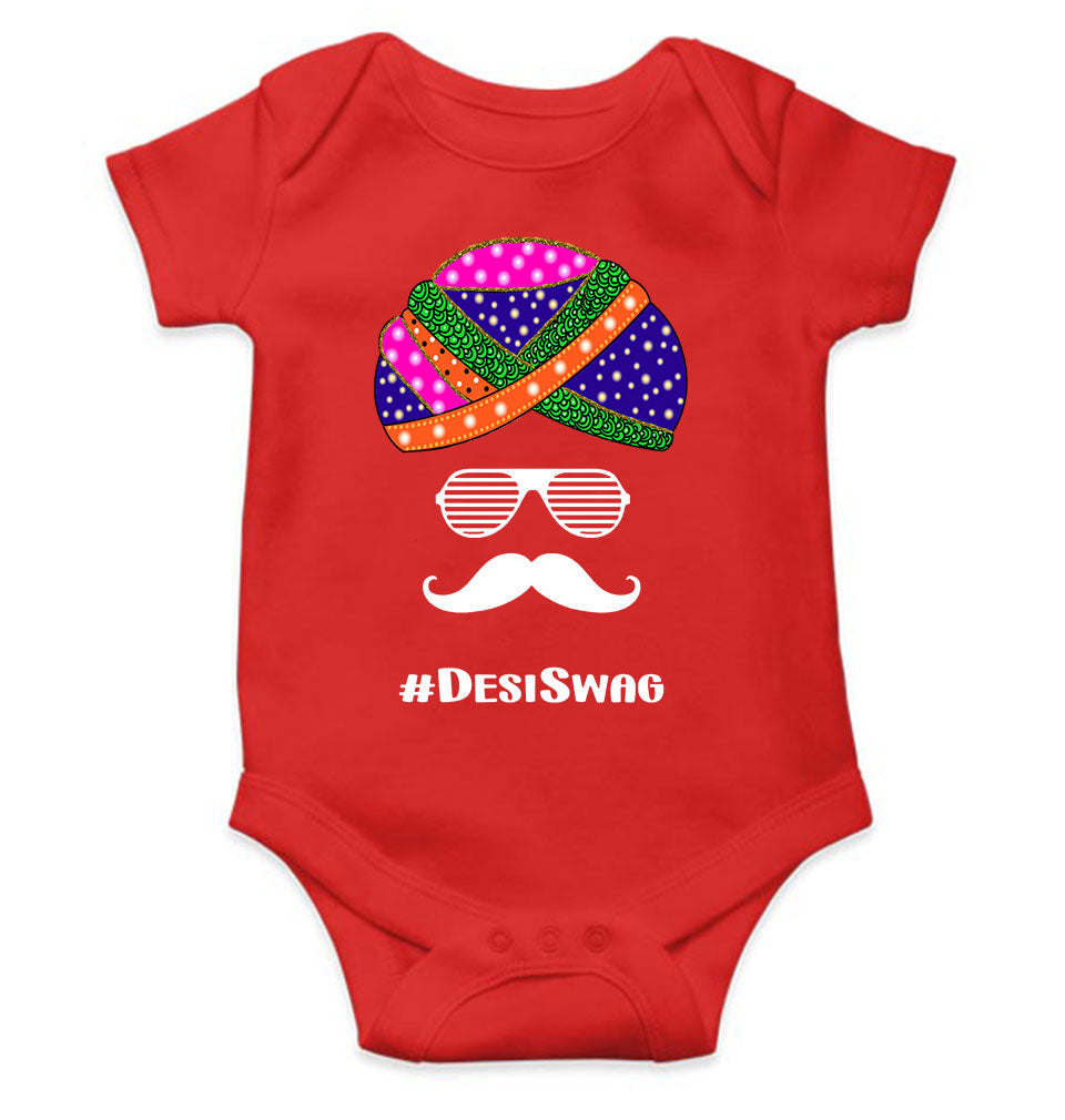 Desi Swag Navratri Rompers for Baby Boy- FunkyTeesClub