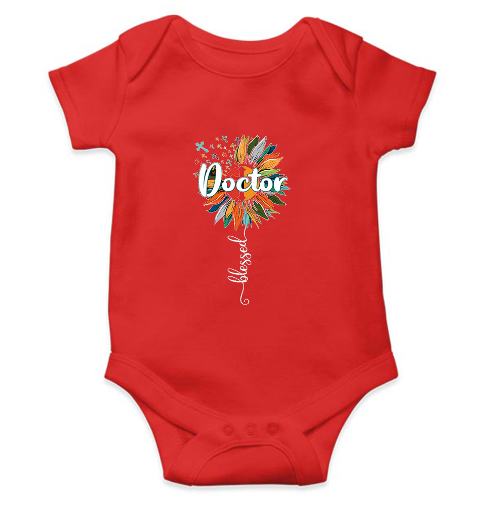Future Doctor Rompers for Baby Girl- FunkyTeesClub