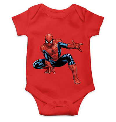 Superhero Cartoon Rompers for Baby Girl- FunkyTeesClub